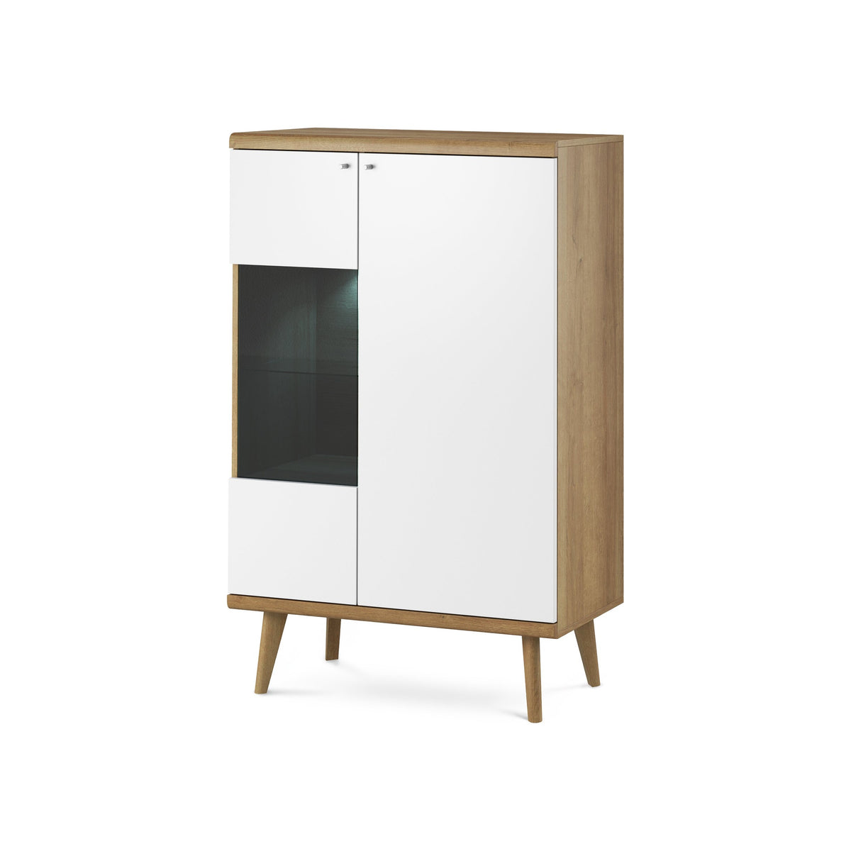 Lato Glass Display Cabinet 90x134 cm – main photo | Pillovely