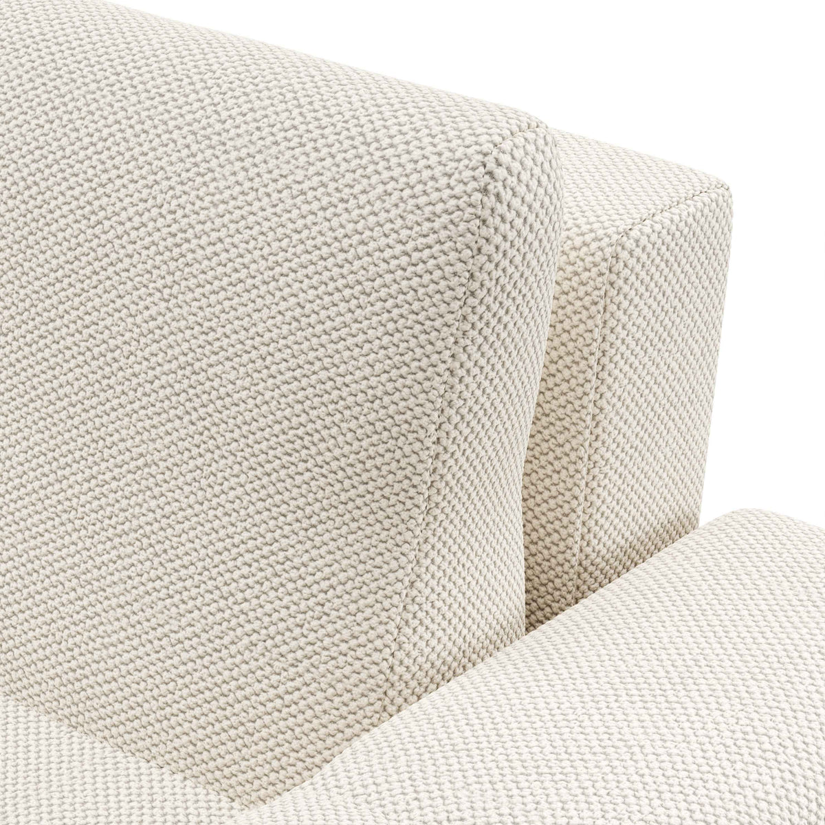 Soso 3 Seater Sofa Bed 149x200 with Storage, Modern Style – close-up of details and texture