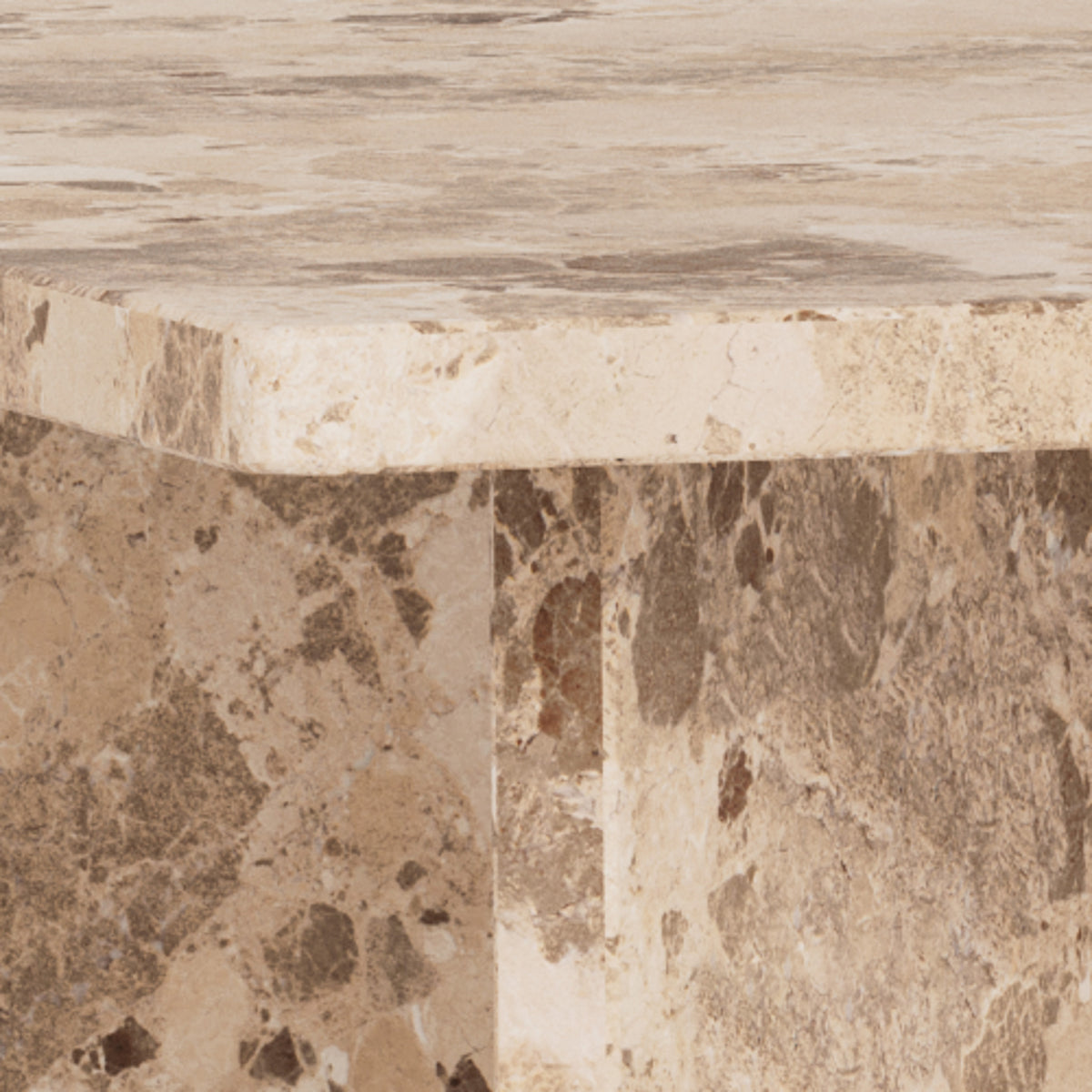 Plaris Coffee Table 90x42 cm, Elegant Style – close-up of details and texture