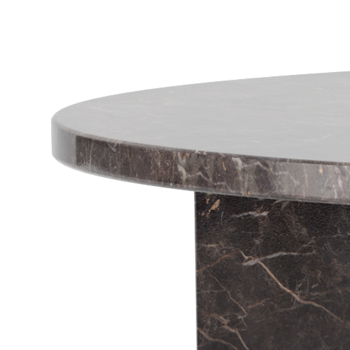 Plaris Round Coffee Table Ø90 cm, Elegant Style – close-up of details and texture