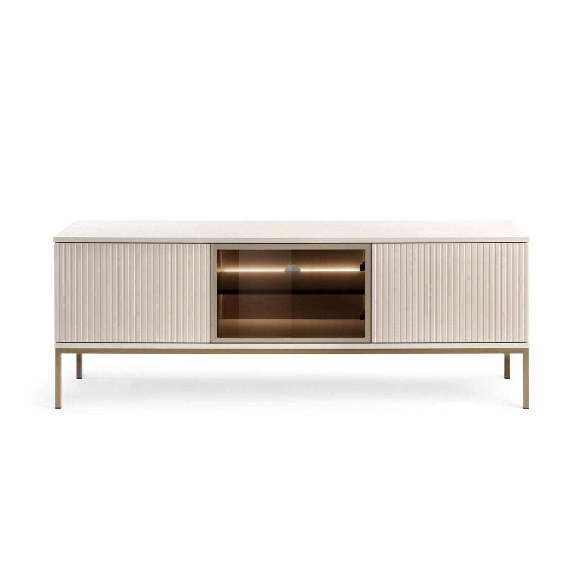 Lampy TV Unit 154x56, Modern Style – front view
