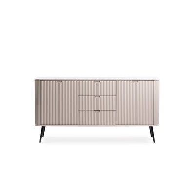 Eva Sideboard with Doors and Drawers 168x87, Modern Style – front view