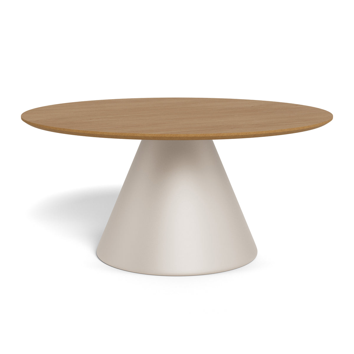 Talin Round Coffee Table Ø85 cm, Soft Loft Style – Warm Beige