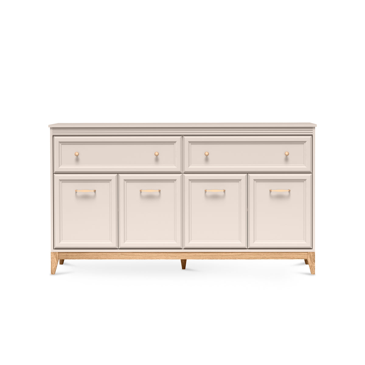 Serena Sideboard 179x100 with Fluted Fronts, Modern Classic Style – front view