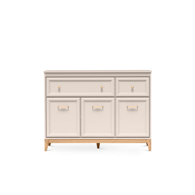 Serena Sideboard 136x100 with Drawers and Cabinets, Modern Classic Style – front view