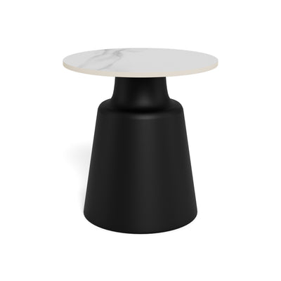 Fumor Round Coffee Table Ø45 cm, Modern Style – Matte Black