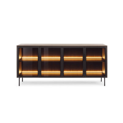 Lummer Sideboard with Doors 181x83, Elegant Style – front view