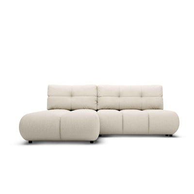 Milorya Corner Sofa Bed DL 230 cm, Modern Style – front view