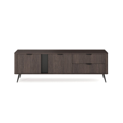 Velia TV Unit 195x61, Japandi Style – front view