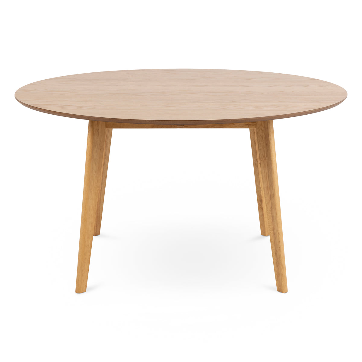 Krel Round Dining Table 140x76 cm, Scandinavian Style – front view