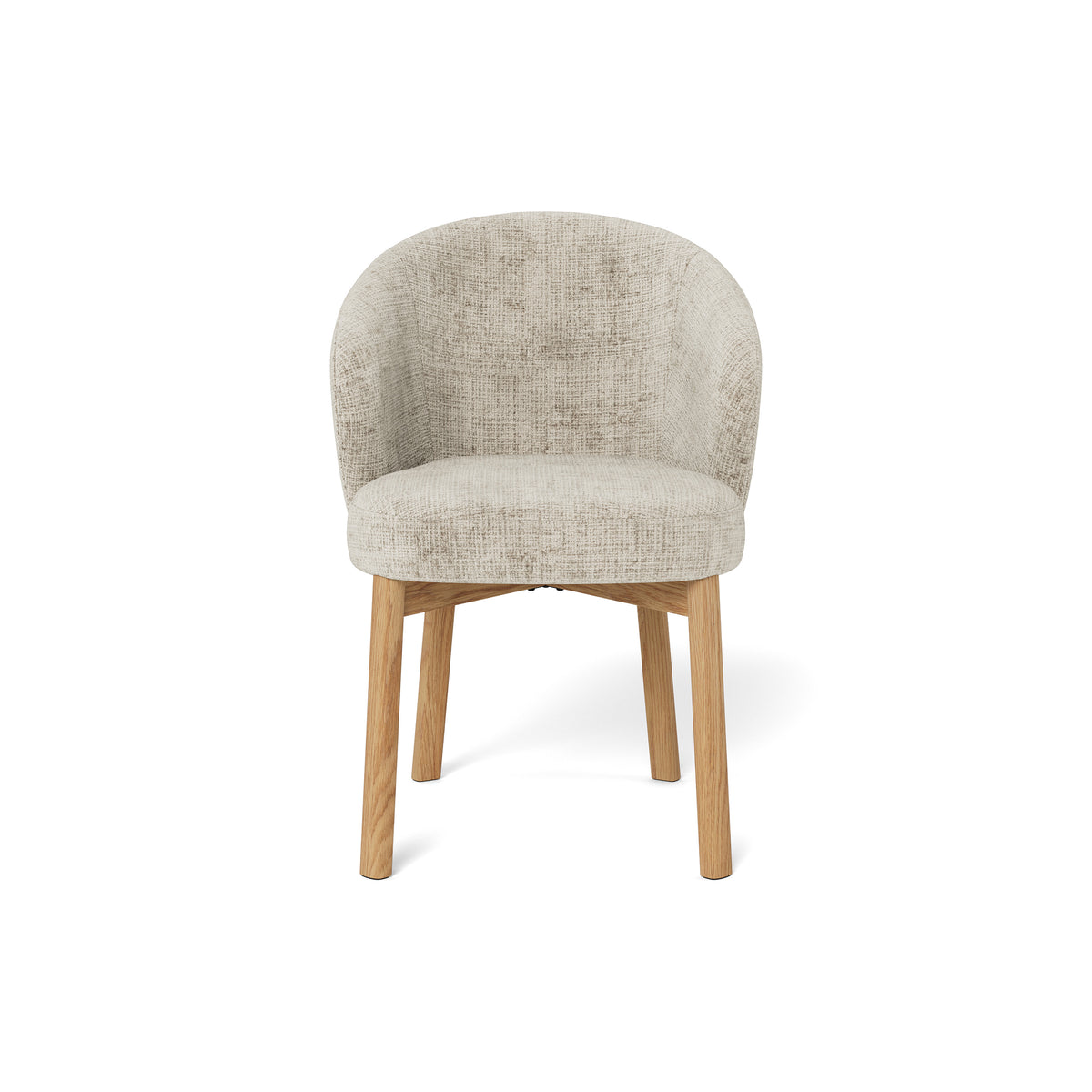 Melor Set of Two Chairs with Armrests, Modern Style – front view
