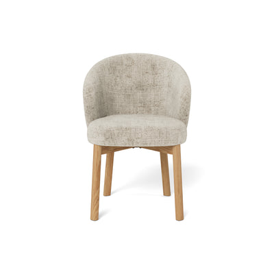 Melor Set of Two Chairs with Armrests, Modern Style – front view