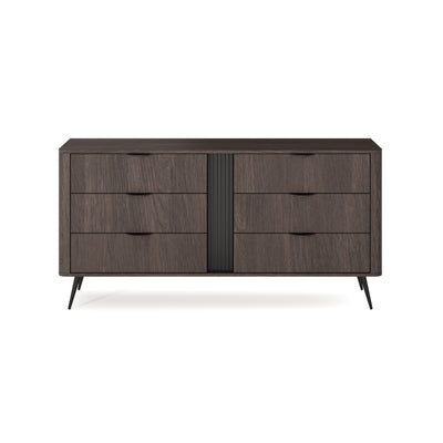 Velia Chest of Drawers with 6 Drawers 163x81, Soft Loft Style – front view