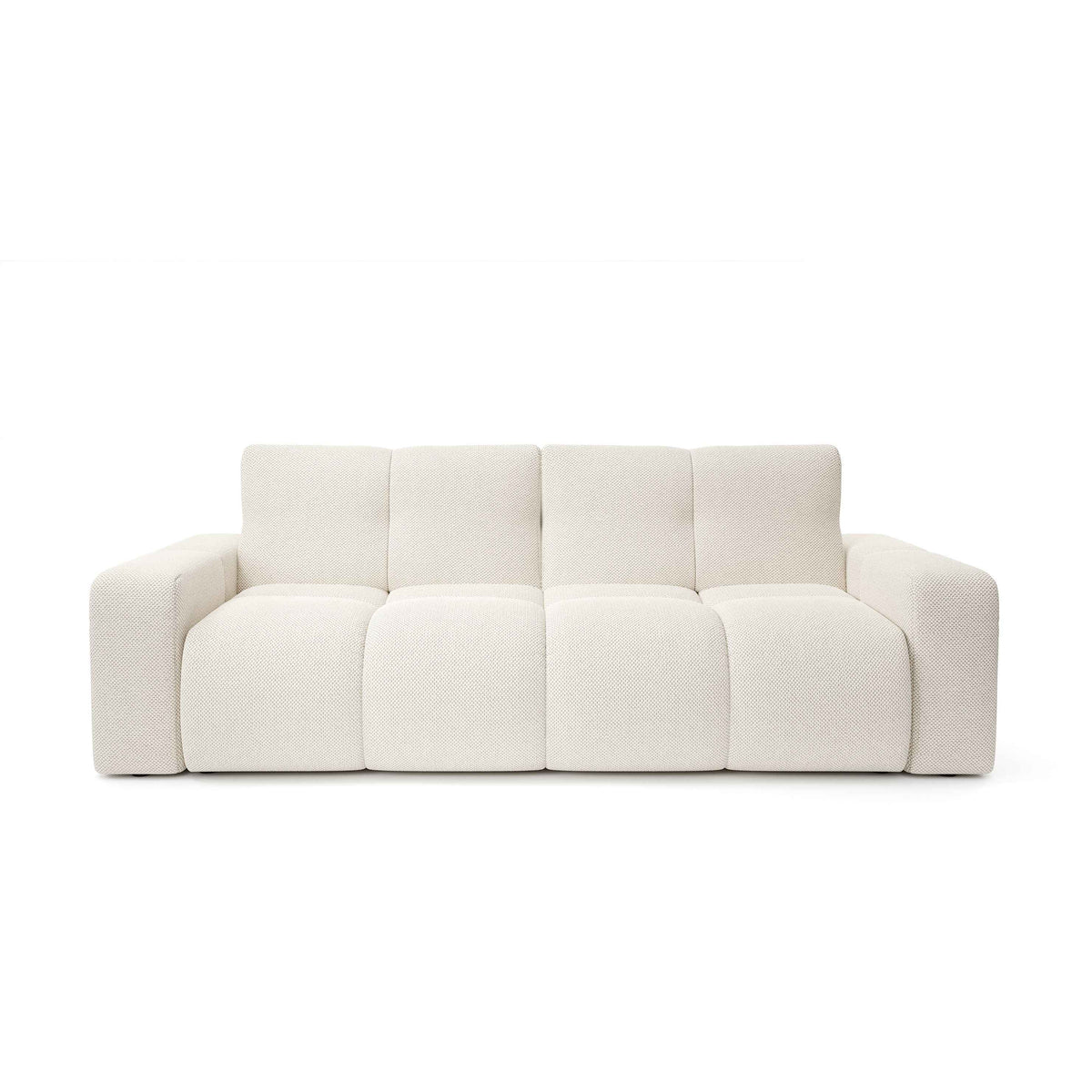 Soso 3 Seater Sofa Bed 149x200 with Storage, Modern Style – front view