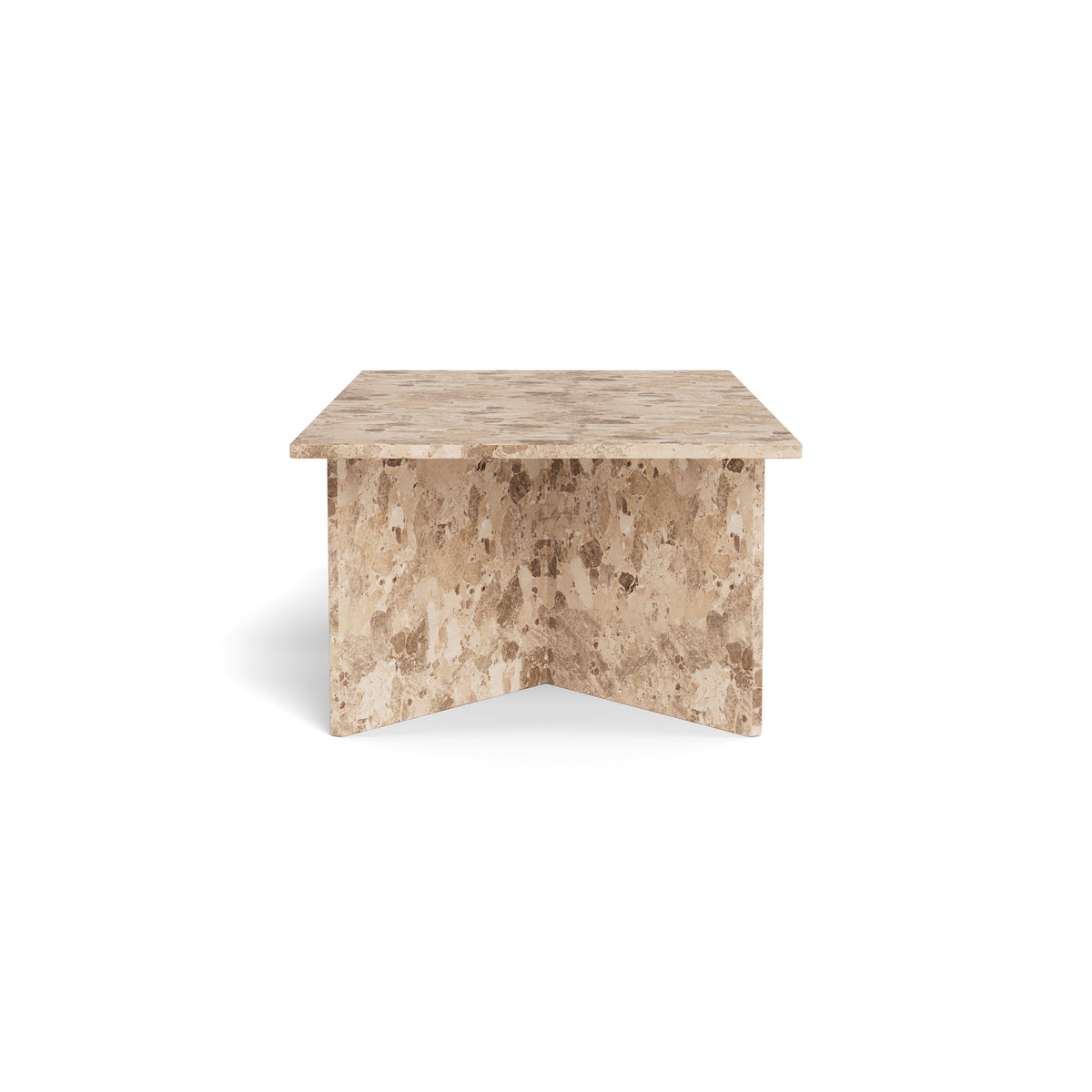 Plaris Coffee Table 140x42 cm, Elegant Style – side view