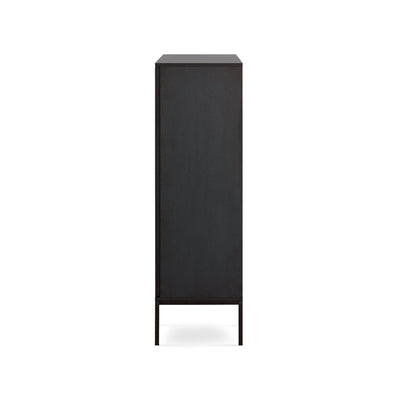 Lampy Sideboard with Doors and Drawer 104x126, Loft Style – side view