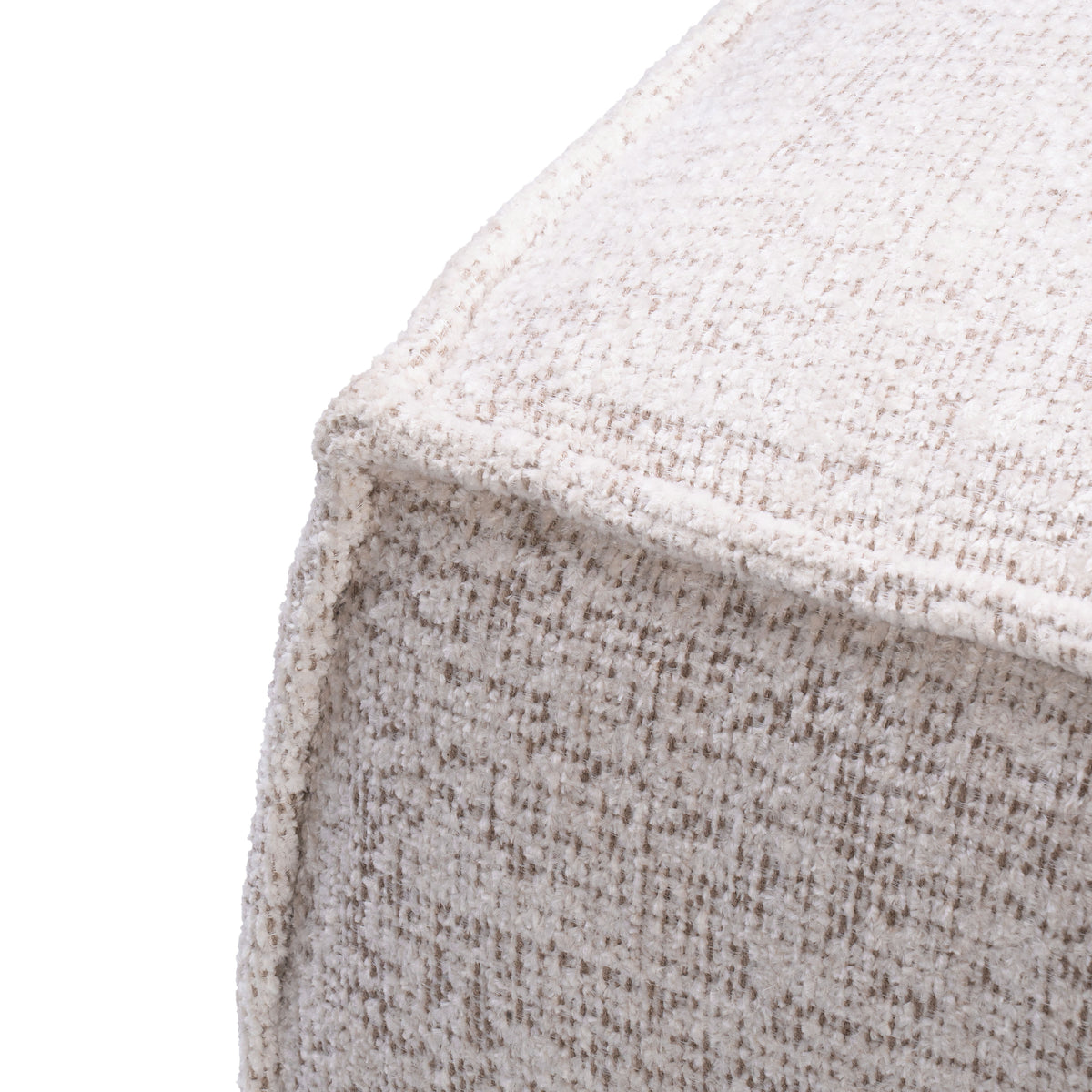 Brick Pouffe 94x40 cm, Modern Style – close-up of details and texture