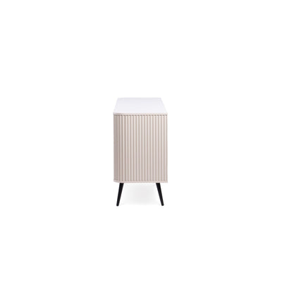 Eva Sideboard with Doors and Drawers 168x87, Modern Style – side view