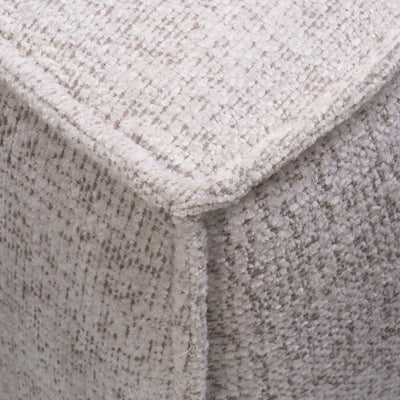 Brick Pouffe 94x40 cm, Modern Style – close-up of details and texture