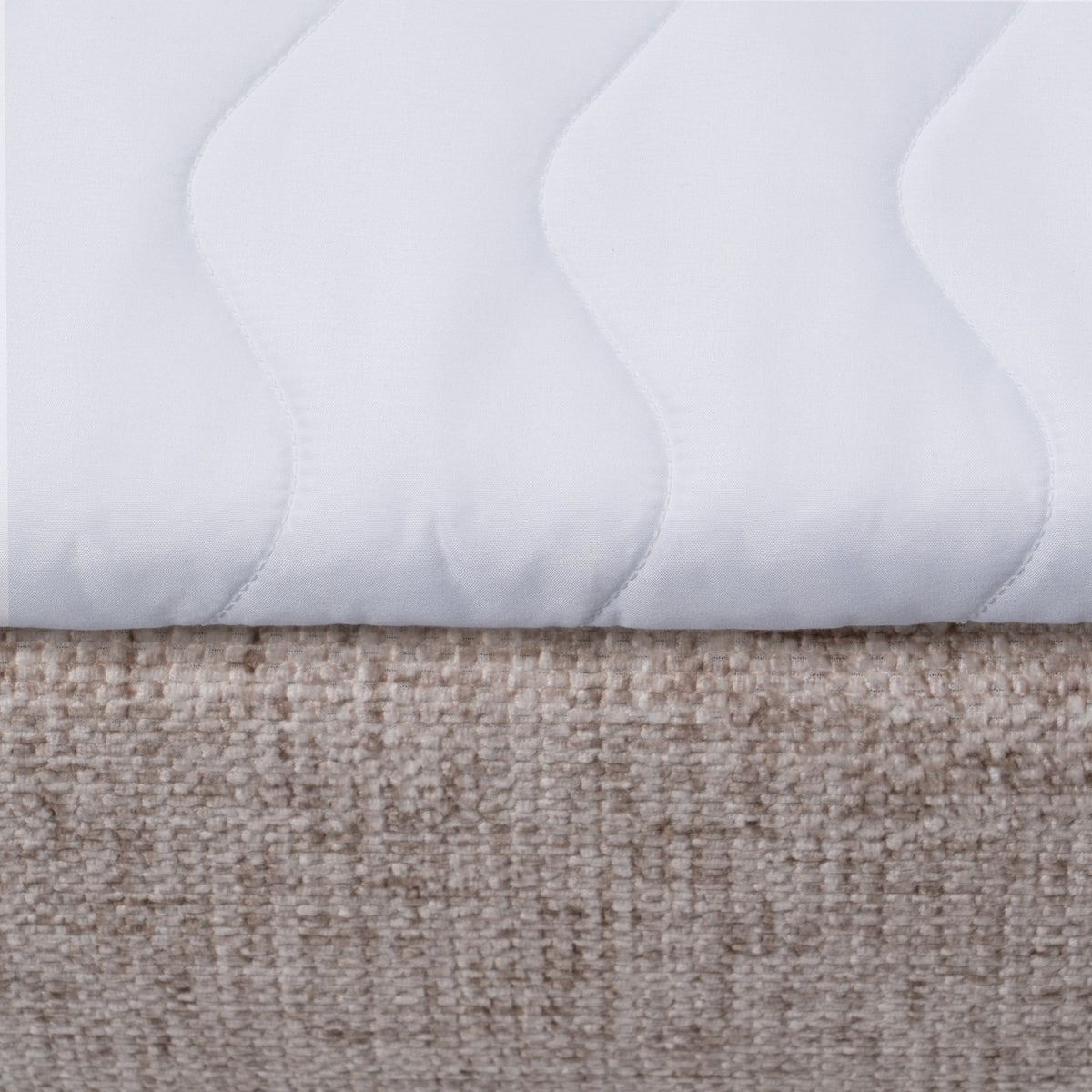 Gory Continental Divan Bed with Storage, Minimalist Style – close-up of details and texture