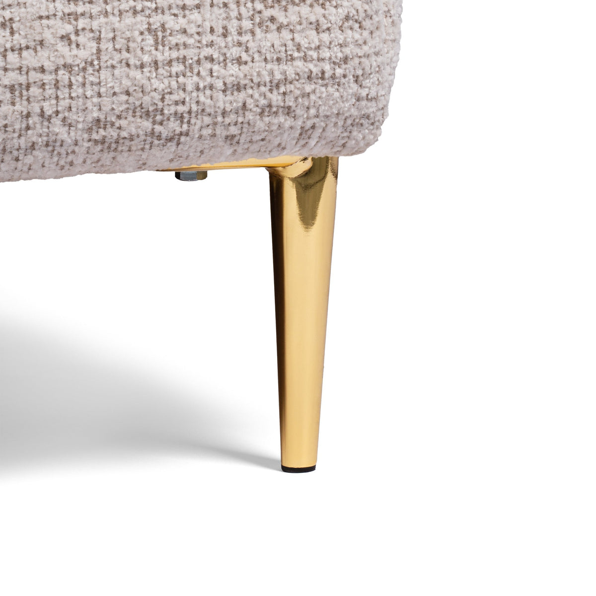 Domy Continental Divan Bed with Topper and Two Storage Compartments, Classic Style – close-up of details and texture