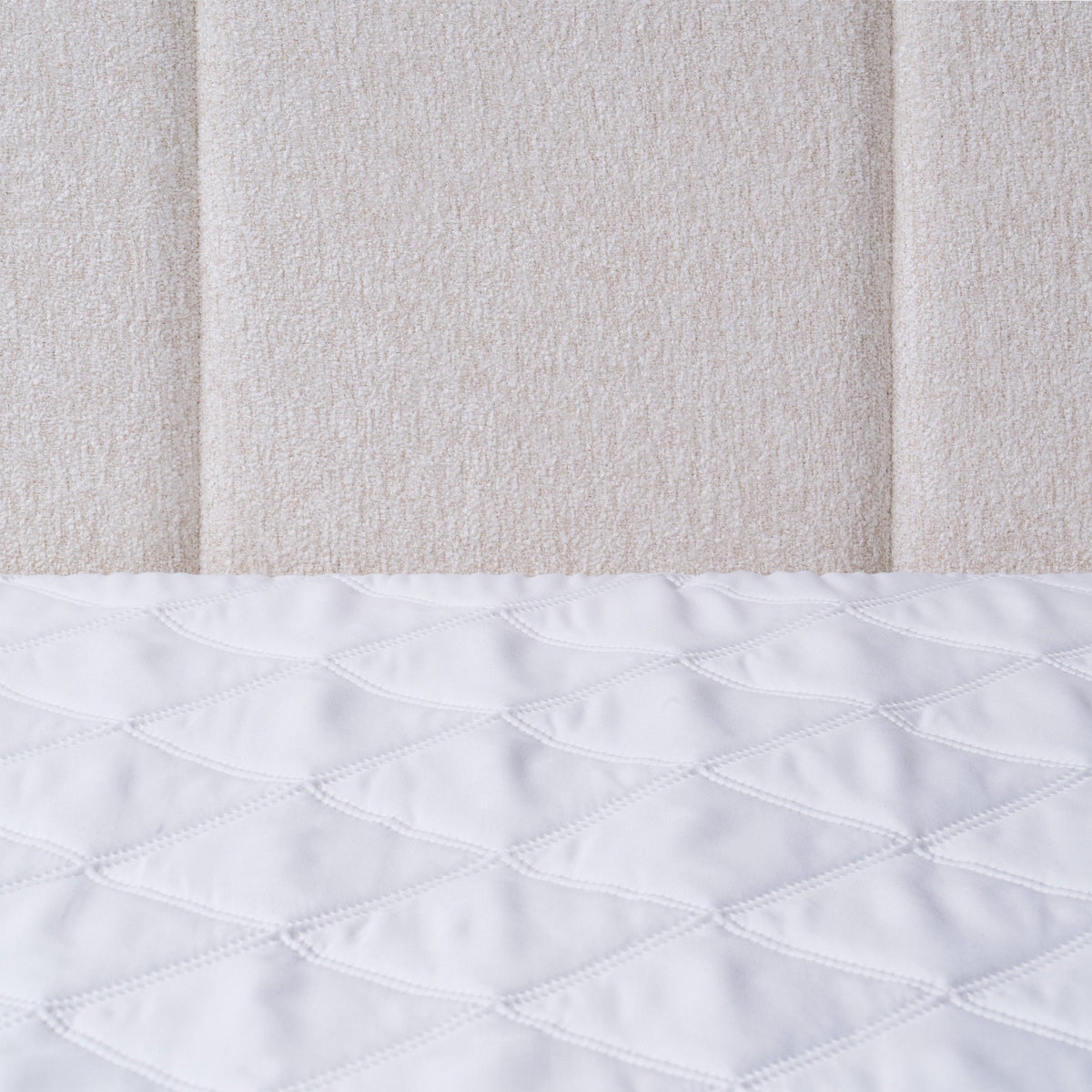 Stavy Continental Divan Bed with Topper and Storage, Scandinavian Style