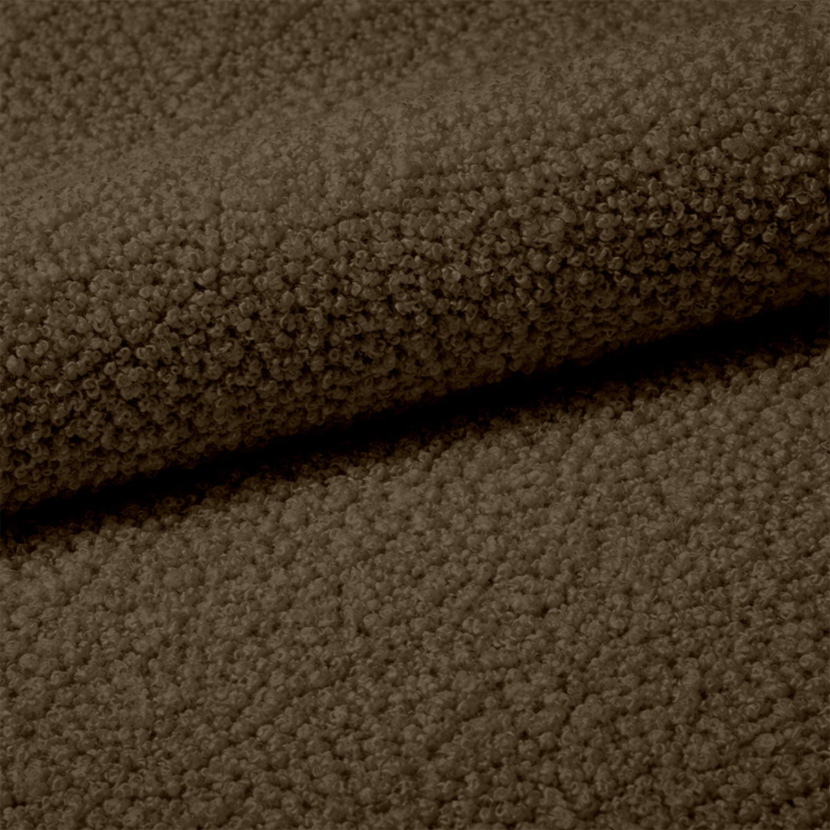 Fabric sample QUELLE Toffee Brown (QUELLE 22)