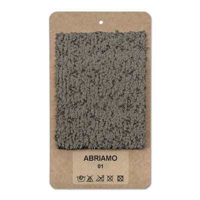 Fabric sample Abriamo Dark Chocolate (ABRIAMO 01)