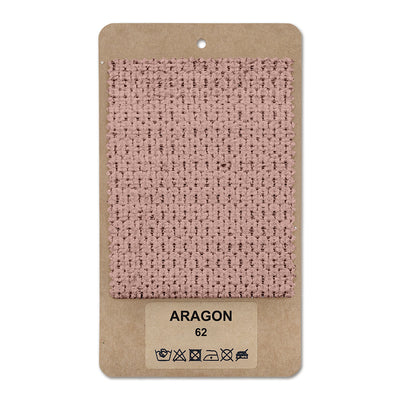 Fabric sample ARAGON Ruby Sepia (ARAGON 59)