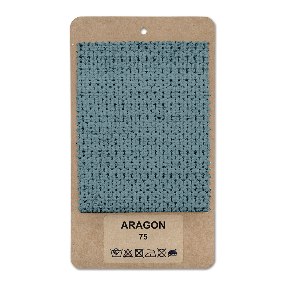 Fabric sample ARAGON Ocean Steel (ARAGON 75)