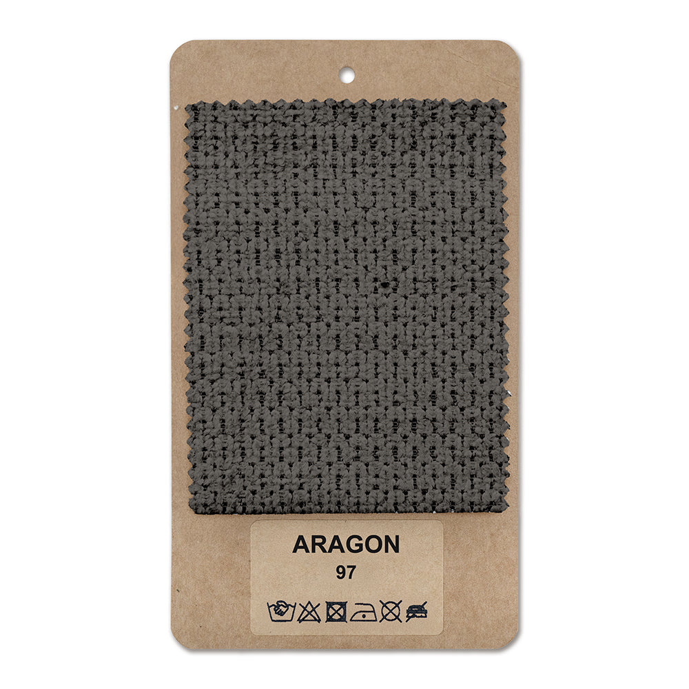 Fabric sample ARAGON Basalt Brown (ARAGON 97)