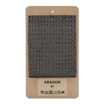 Fabric sample ARAGON Basalt Brown (ARAGON 97)
