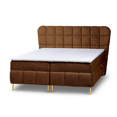 Domy Continental Divan Bed with Topper and Two Storage Compartments, Classic Style – The Land of Tuscany (BELLO 40), 200