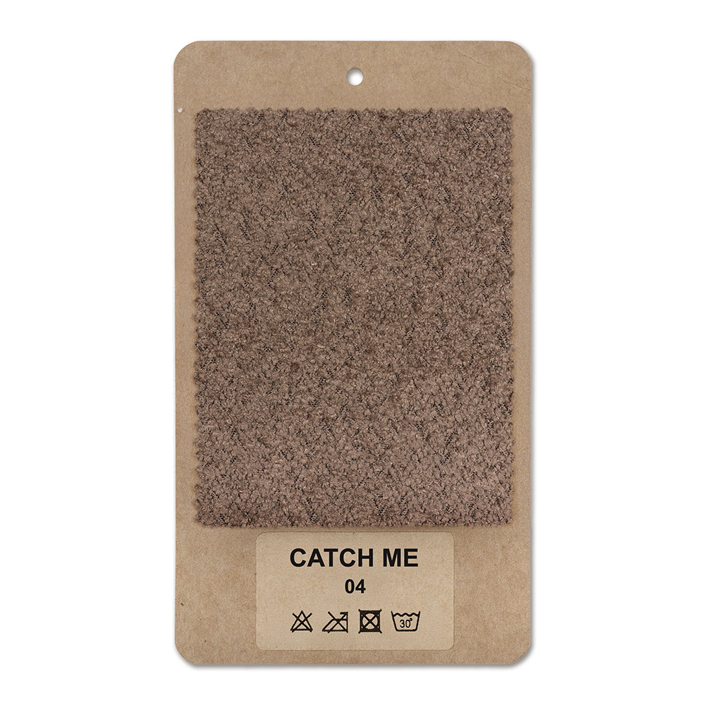 Fabric sample CATCH ME Smoky Cocoa (CATCH ME 04)