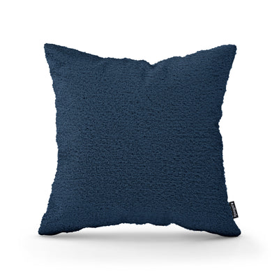 Lamb Decorative Cushion 45x45 cm, Scandinavian and Japandi Style, Coral Fabric – Ocean Depth (CORAL 05)