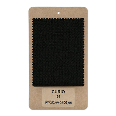 Fabric sample CURIO Black Void (CURIO 99)