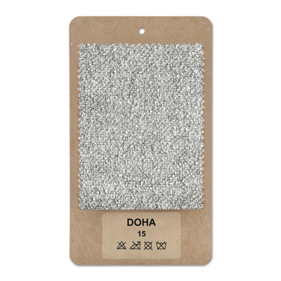 Fabric sample DOHA Silky Ash (DOHA 15)