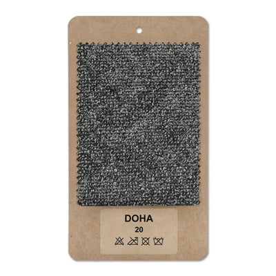 Fabric sample DOHA Dark Basalt (DOHA 20)