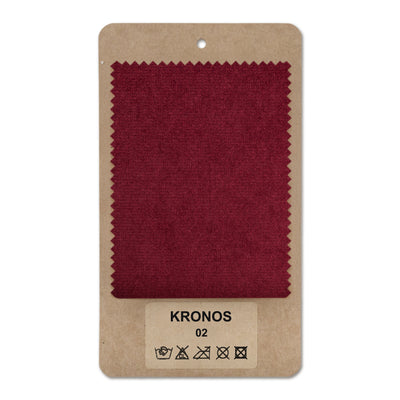 Fabric sample KRONOS Wine Ruby (KRONOS 02)