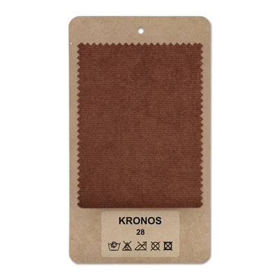 Fabric sample KRONOS Brown Sepia (KRONOS 28)