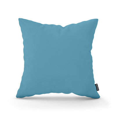 Smooth Decorative Cushion 45x45 cm, Minimalist Style – Atlantic Azure (KRONOS 12)