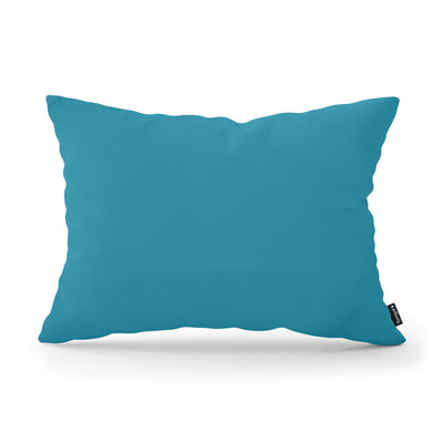 Smooth Decorative Cushion 40x55 cm, Modern and Scandinavian Style, Kronos Fabric – Emerald Current (KRONOS 13)