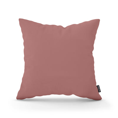 Smooth Decorative Cushion 45x45 cm, Minimalist Style – Caramel Plum (KRONOS 29)