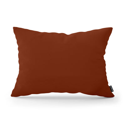 Smooth Decorative Cushion 40x55 cm, Modern and Scandinavian Style, Kronos Fabric – Copper Matte (KRONOS 39)