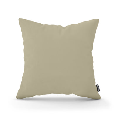 Smooth Decorative Cushion 45x45 cm, Minimalist Style – Pastel Taupe (KRONOS 45)