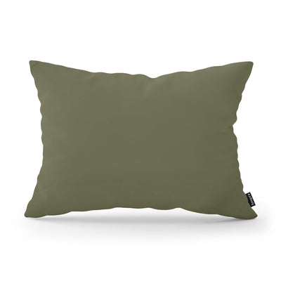 Smooth Decorative Cushion 40x55 cm, Modern and Scandinavian Style, Kronos Fabric – Eucalyptus Matte (KRONOS 46)