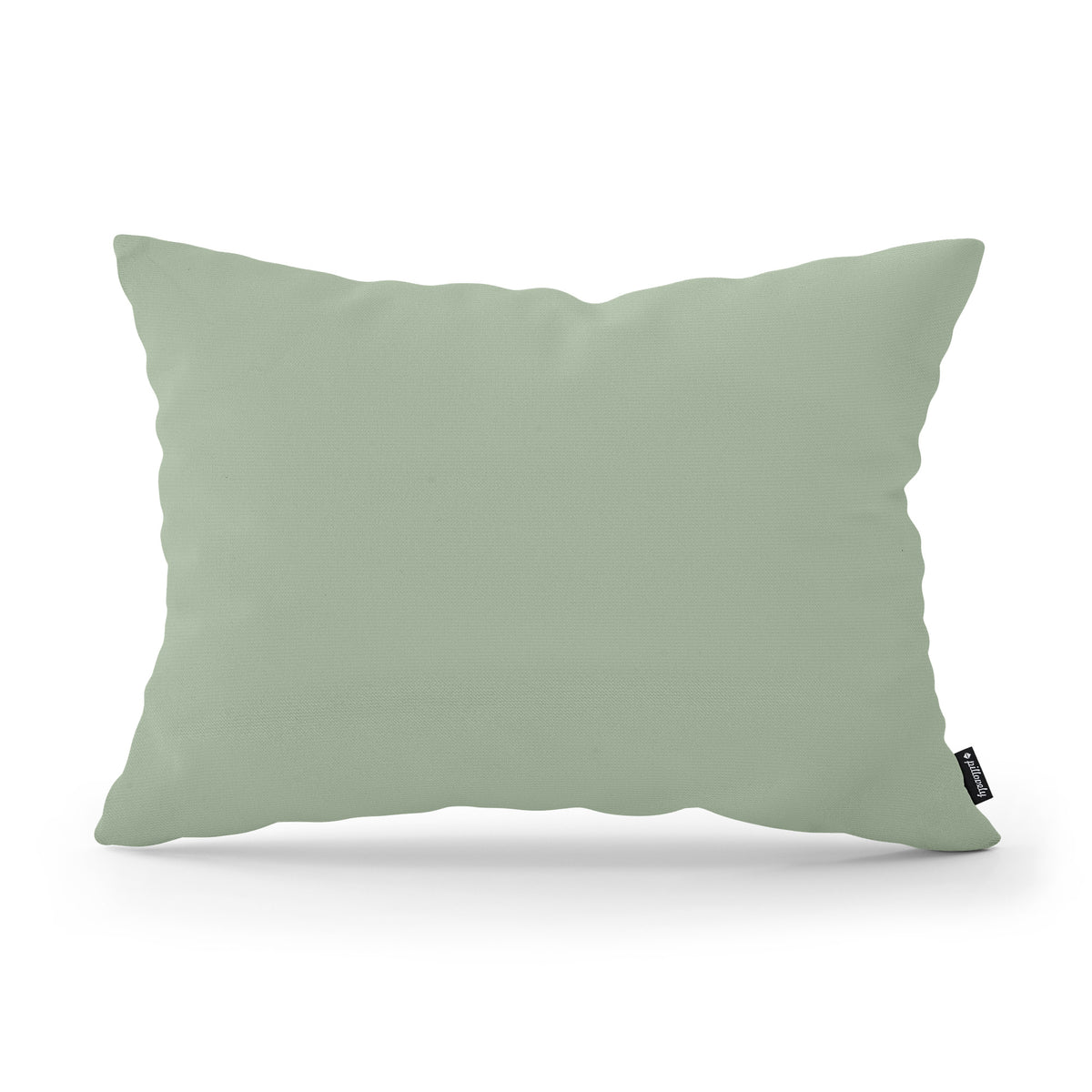 Smooth Decorative Cushion 40x55 cm, Modern and Scandinavian Style, Kronos Fabric – Green Mist (KRONOS 47)