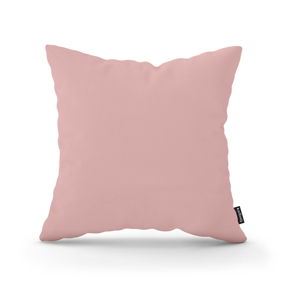 Smooth Decorative Cushion 45x45 cm, Minimalist Style – Rosy Powder (KRONOS 52)