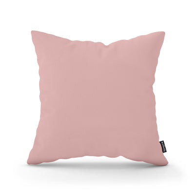 Smooth Decorative Cushion 45x45 cm, Minimalist Style – Rosy Powder (KRONOS 52)