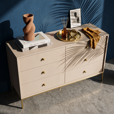 Kviat Sideboard 154x89, Vintage Style – in a room setting